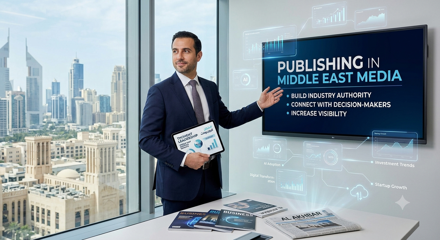 Sharing Your Business Insights: Publishing in Middle East Media